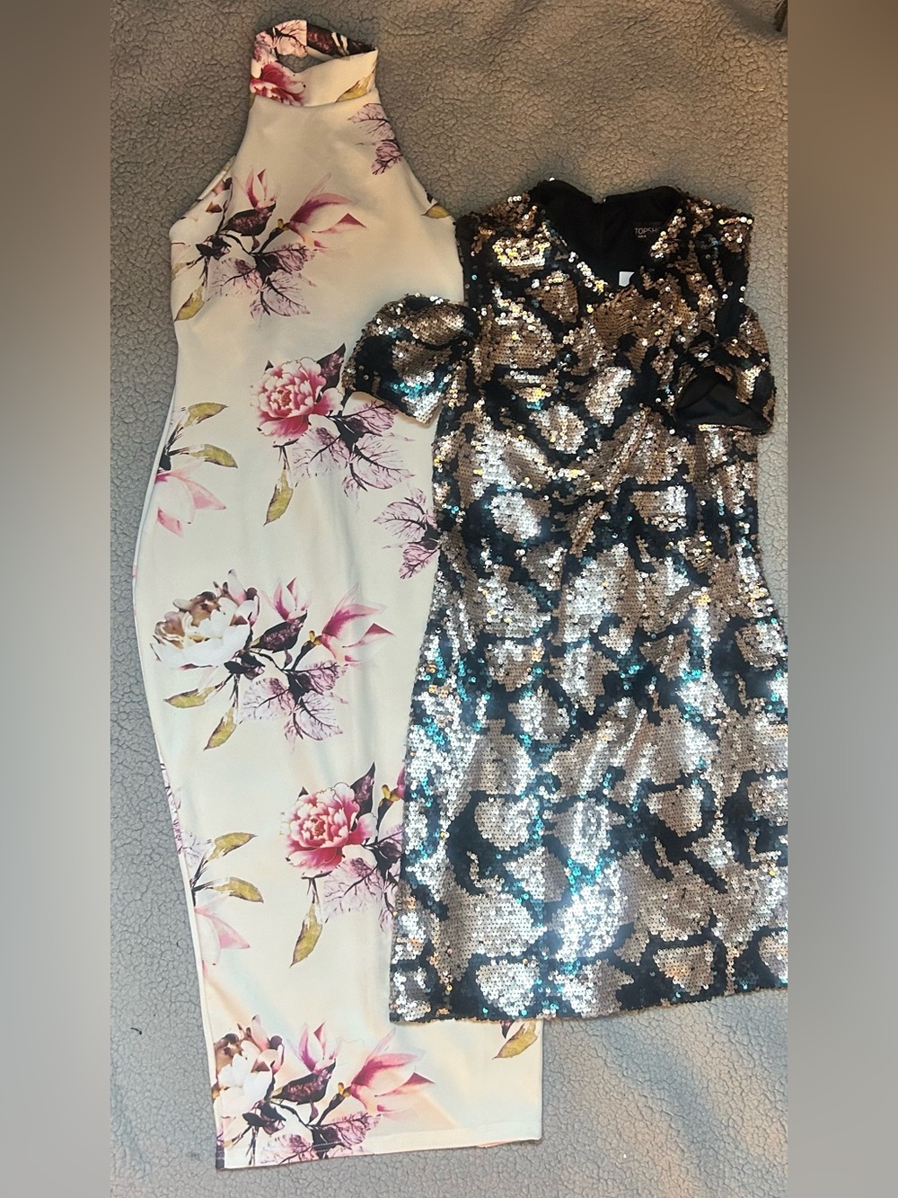 Ladies NWT 2 Piece Size Medium Dress Bundle/ Boohoo, Topshop